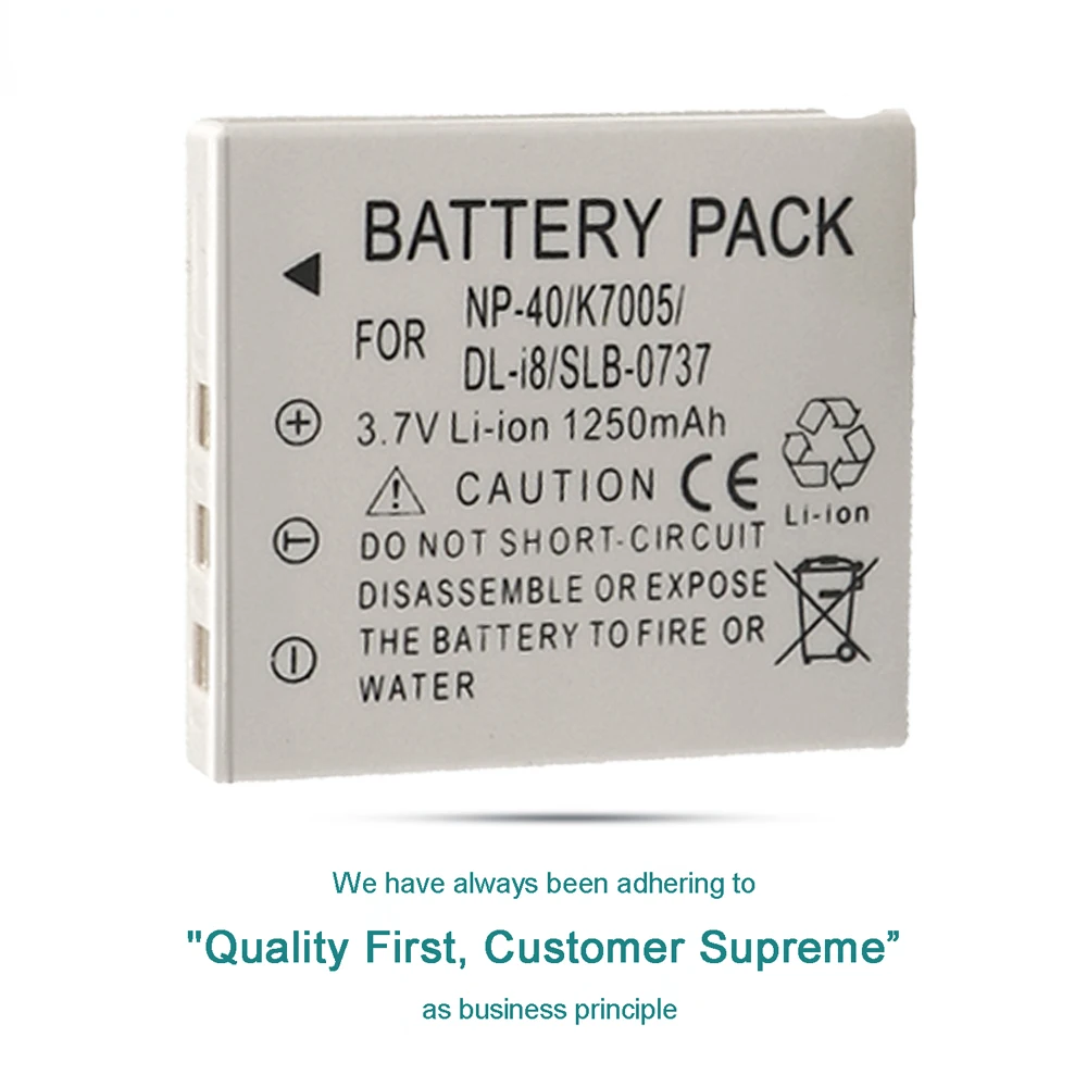 Батарея для Rollei: DA10 DB60 DP60