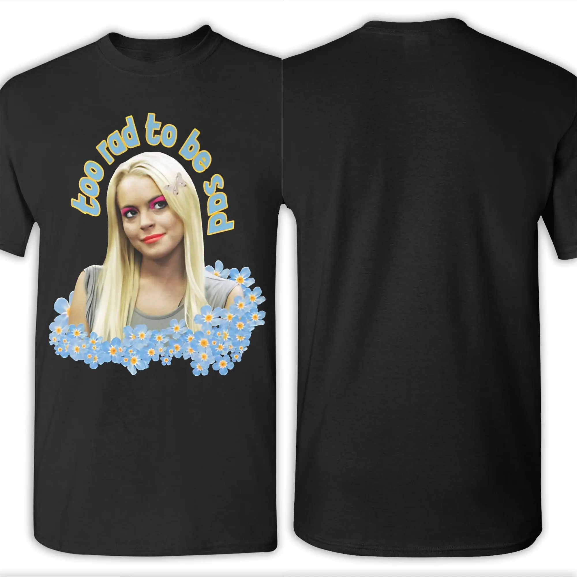 Футболка из 100% хлопка Novelty, футболки с Линдси Лохан для мужчин (art.: 3920da41c5bbd) - 3920da41c5bbd