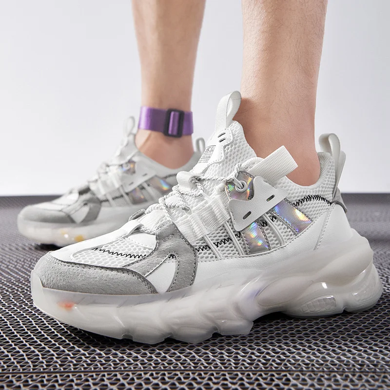 

Мужская обувь весна 2022 Новинка универсальная повседневная спортивная мужская обувь на толстой подошве дышащая Молодежная Папина обувь