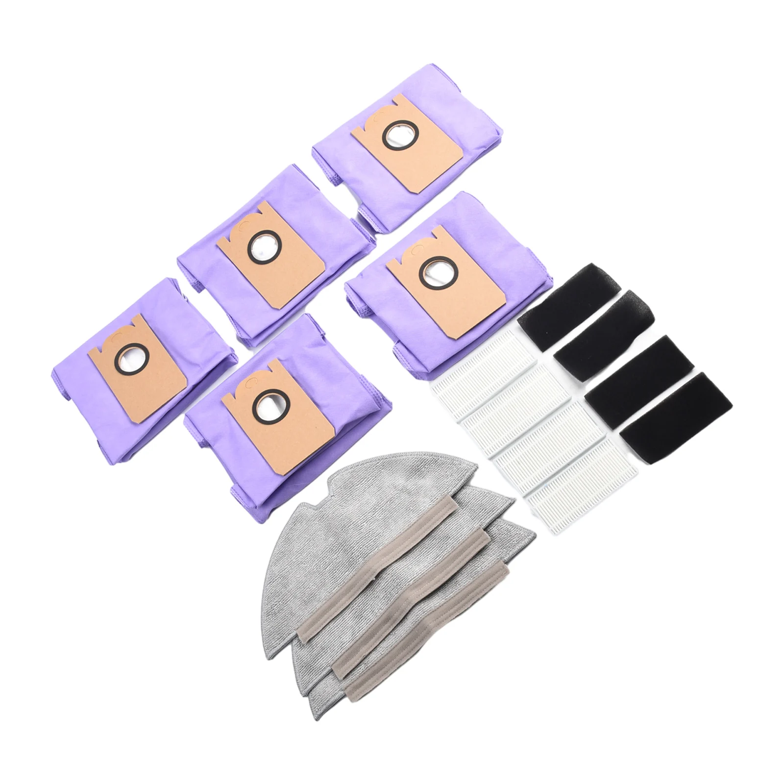 Улучшенная защита от пыли и пола с тряпками для швабры фильтрами RoboVac L35 Hybrid+ LR30