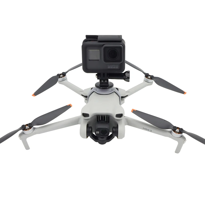 

Sports Camera Bracket Flying Shooting Fixed Base Adapter for Gopro /Insta360 / Osmo Action for DJI Mini 3 /mini 3pro Drone