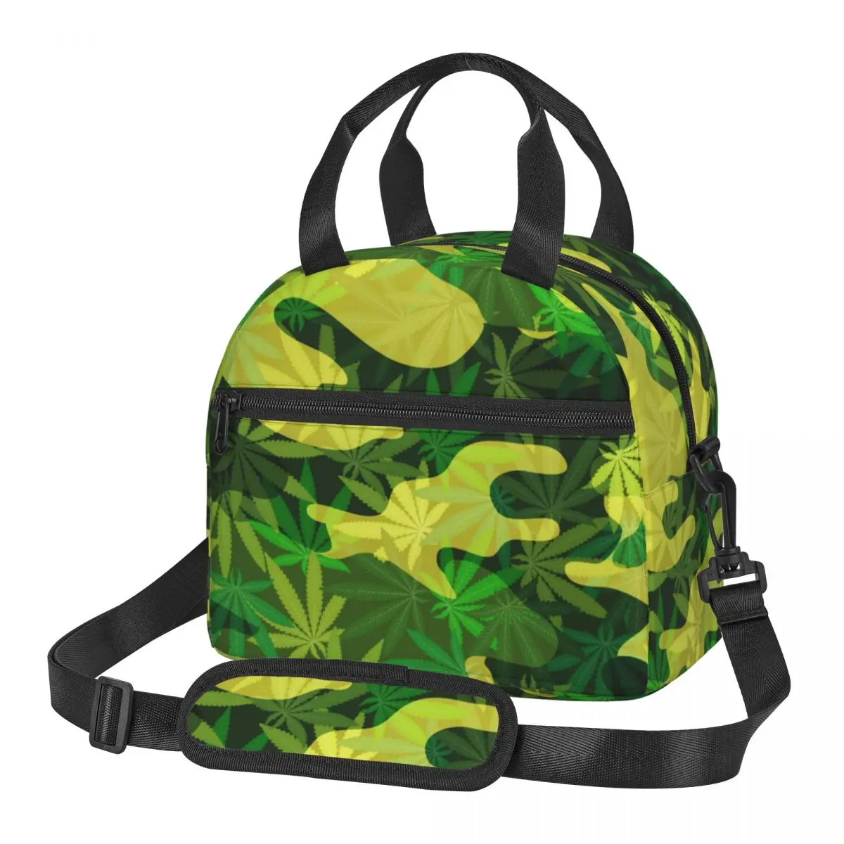 

Thermal Lunch Box Bag for Kids Marijuana Food Storage Container Travel Picnic Bento Bag