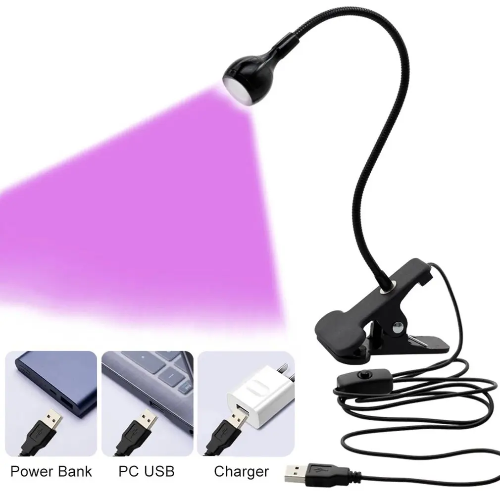 

Светодиодная УФ-вспышка, 5 В, USB
