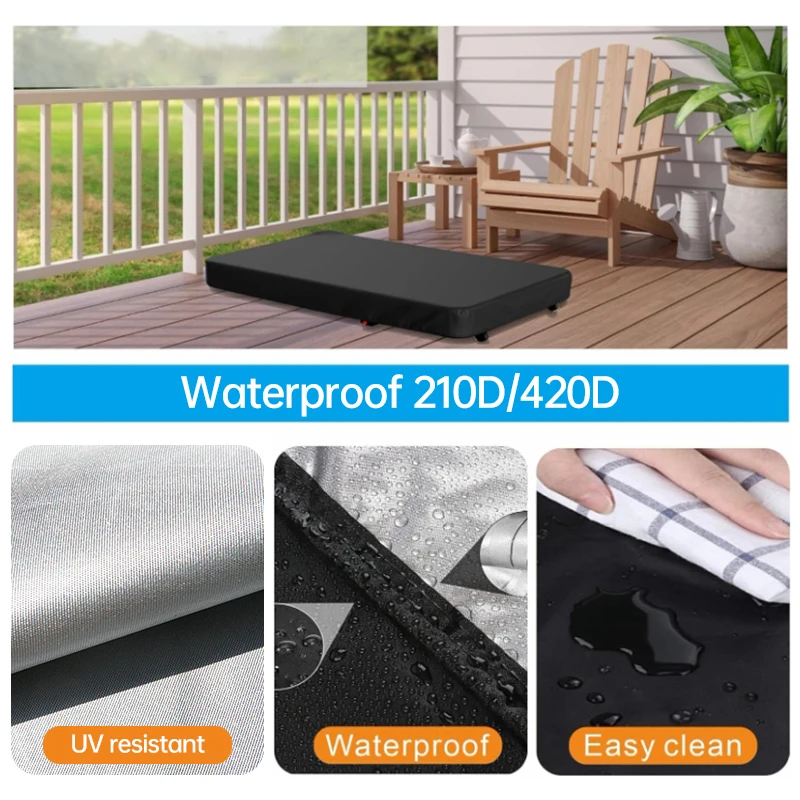 210D/420D ткань Оксфорд чехол для беговой дорожки водонепроницаемый пылезащитный