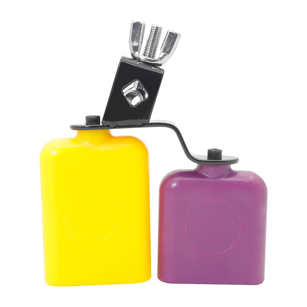 

Cowbell Drum Kit Accessory Latin Percussion Block High Low Tone Two-color
