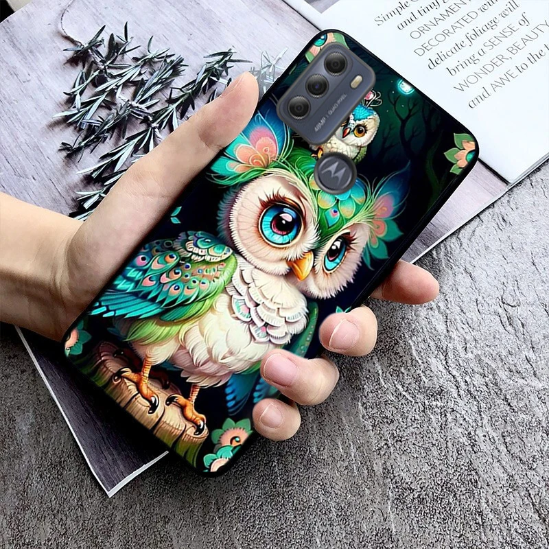 Фэнтезийная Сова для Moto Edge 50 40 Pro 30 Ultra Neo Fusion G Power Stylus Play E32 E20 E40