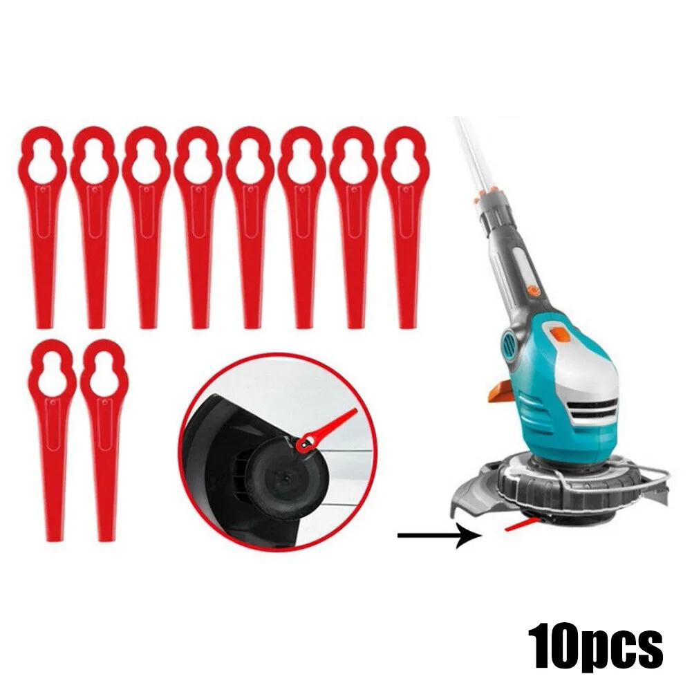 Беспроводные пластиковые красные лезвия для триммера 83 мм 20 2