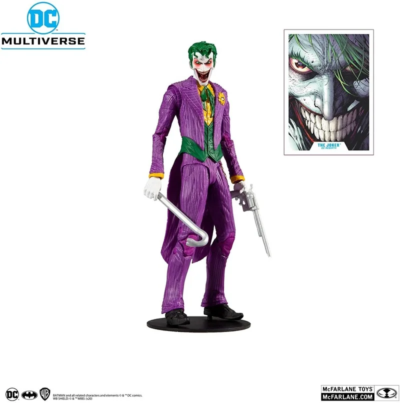 

[spot] McFarlane DC Comics Figure comic modern clown action figure model children's gift