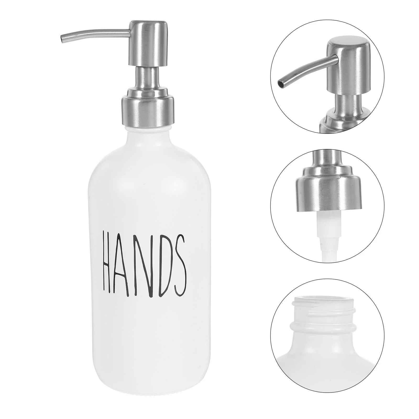 

Bottle Press Pump Soap Dispenser Shampoo Refillable Filling Bottles