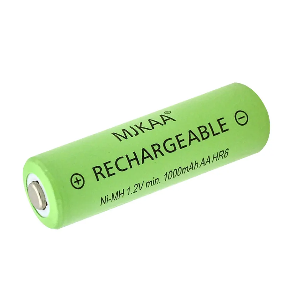 

12pcs AA 2A 1.2V Ni-MH Rechargeable Battery 1000mAh Pre-Charged Nimh Button Top Batteries for Toys