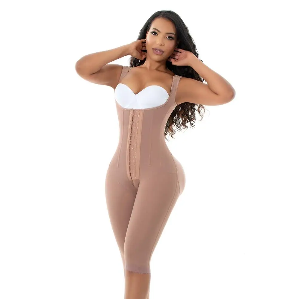 Fajas Colombianas Melibelt Hourglass Girdle with Long Shaping Rods Postpartum abdominal bodysuit is convenient for lactation
