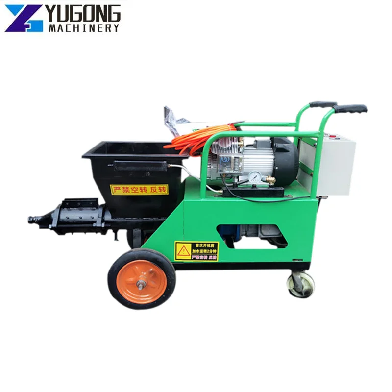 

Diesel Engine Wall Cement Mortar Plaster Spraying Machine Price