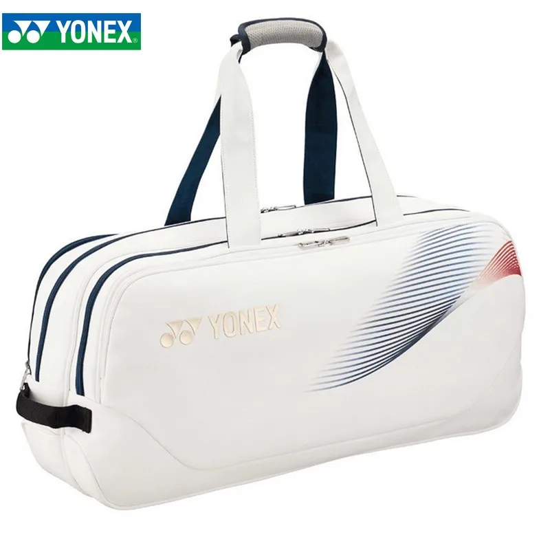 Original YONEX Large Capacity Badminton Bag Tokyo Olympics Same Type Professional Racket Backpack PU Leather Waterproof Material