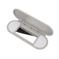car roof sunvisor sun visor makeup mirror glass cover light lamp cap lid for bmw mini f54 f55 f56 f60 2015 2020