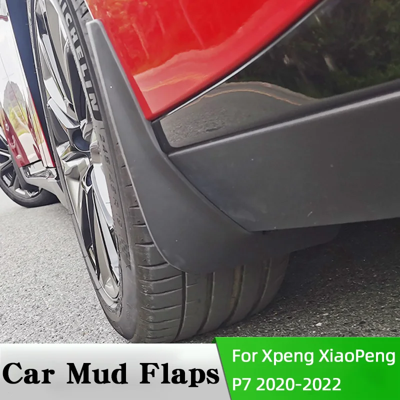 

Car Mud Flaps Fender For Xpeng XiaoPeng P7 2020-2022 Plastic Mudflaps Splash Guards Front And Rear Mudguards Accessories