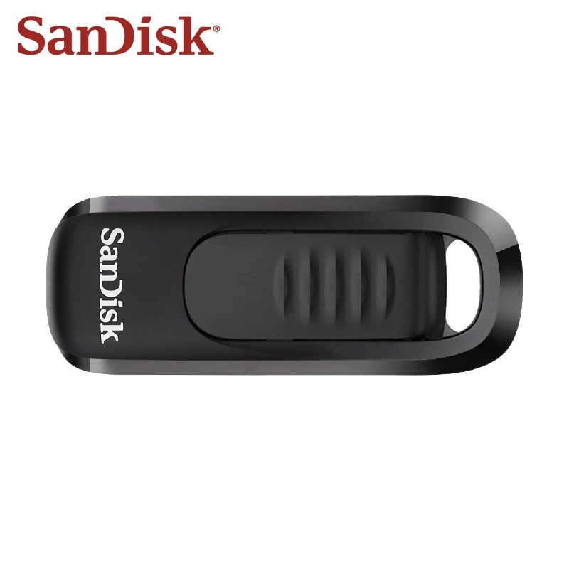 Флэш - накопитель Black Type C USB 3.2 с высокоскоростным накопителем до 400 Мбит / 64 ГБ 128 256