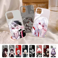 tokyo ghouls phone case for iphone 11 12 13 mini pro xs max 8 7 6 6s plus x 5s se 2020 xr cover