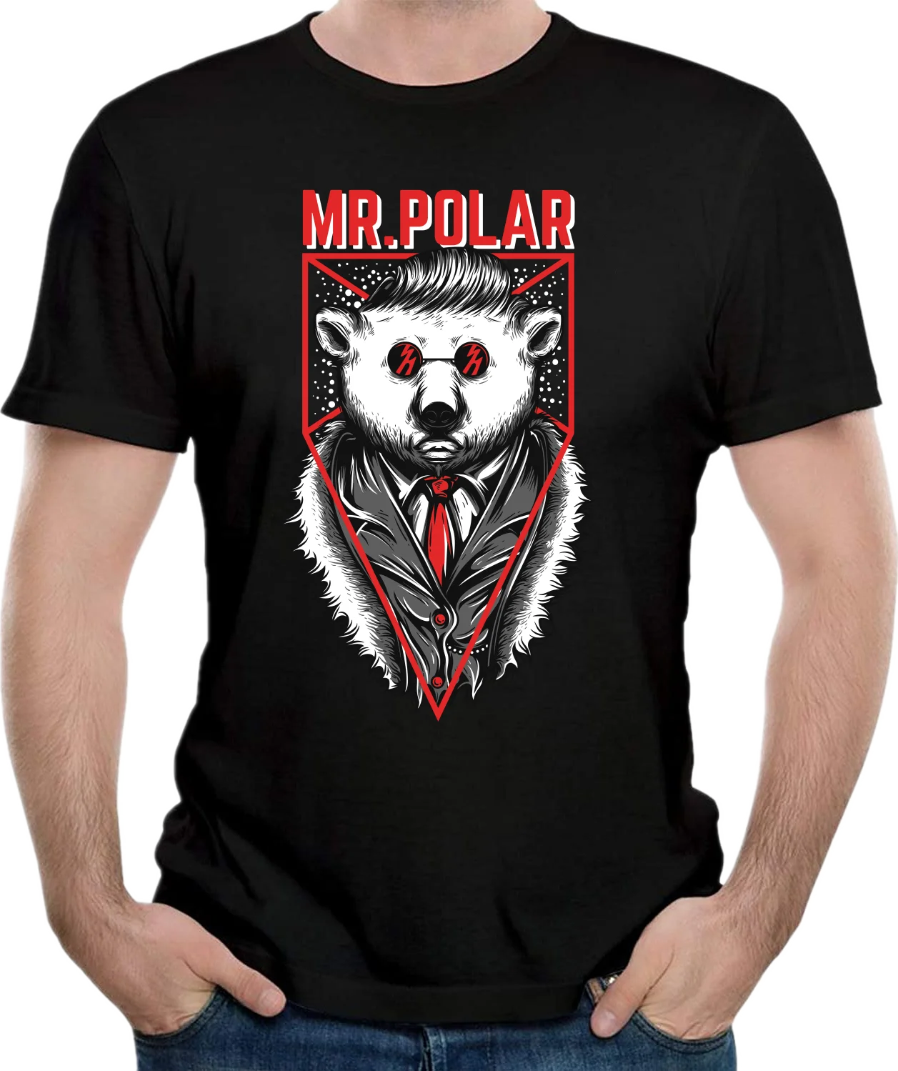 

91654 # Футболка мужская летняя трендовая приталенная черно-белая рубашка с рукавом до локтя универсальная простая футболка с принтом и кругл...