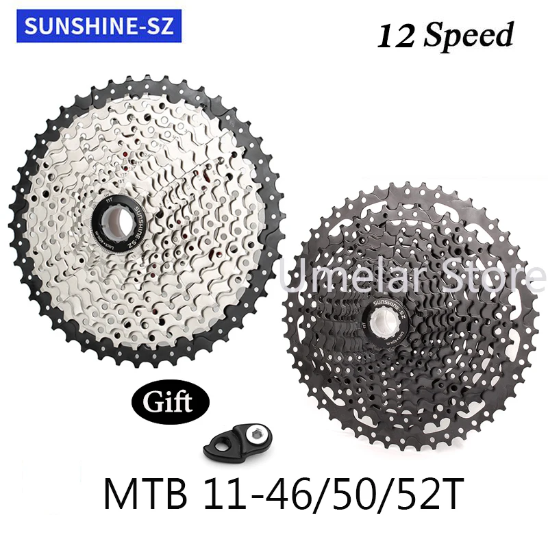 Набор переключателей Deore M6100 12 В KMC X12 велосипедная цепь SUNSHINE 46/50/52T k7 кассета