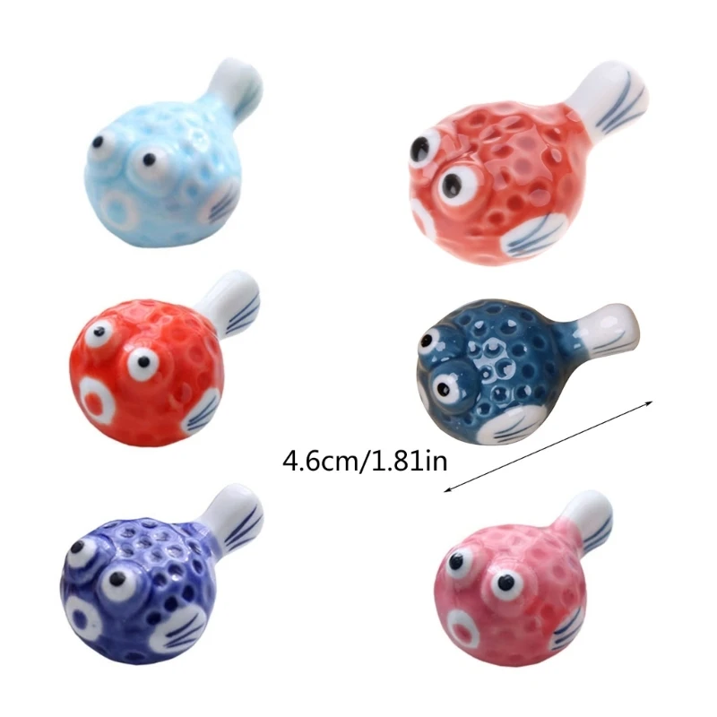 Подставки для ложки и вилки в форме рыбы фугу подставка посуды керамический