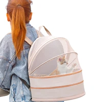 pet carrier backpack small cat backpack cat bag for dogs cats small animals breathable mesh design ideal for outdoor use