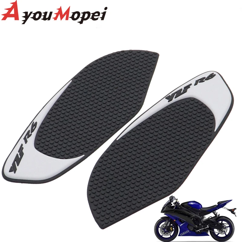 

For Yamaha YZFR6 YZF-R6 2006 2007 2008 2009 2010-2016 Motorcycle Accessories Anti Slip Tank Pad Stickers Tank Traction Pro2 2023