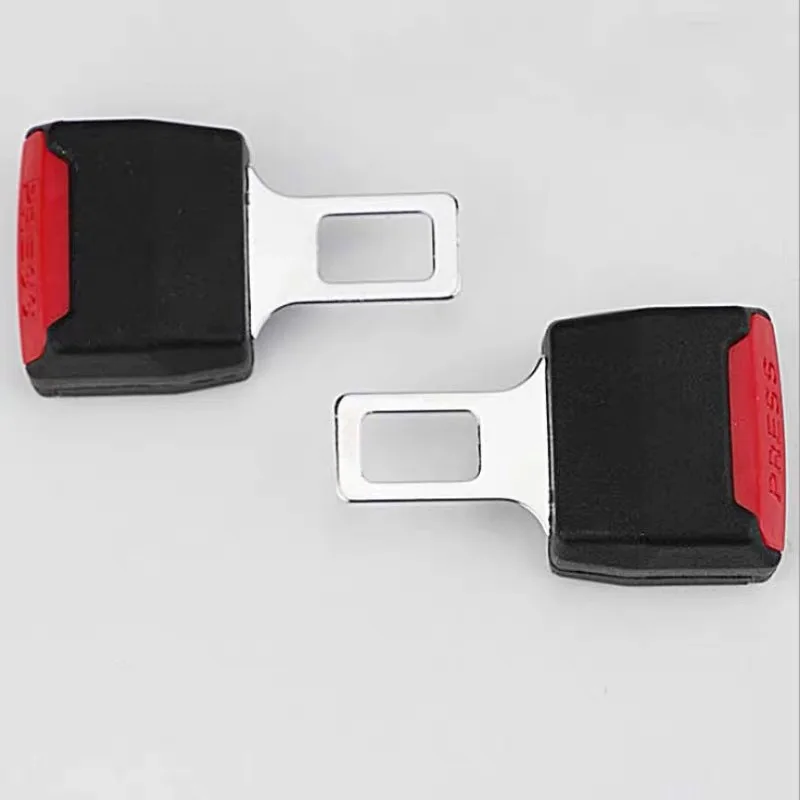 

2 PICS Car Seat Belt Clip Extension Plug Car Safety Seat Lock Buckle Seatbelt Clip Extender Converter Accessories