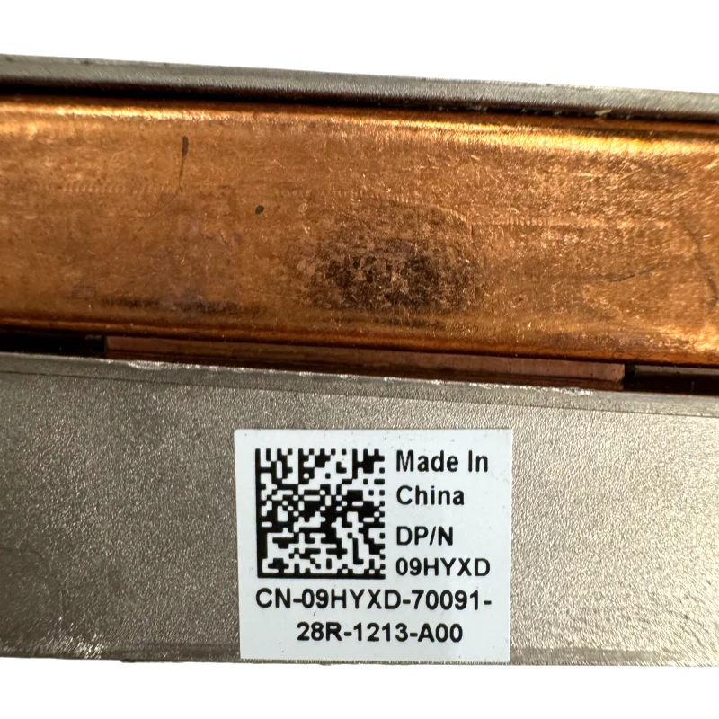 Фото Вентилятор/радиатор охлаждения 09HYXD PCC для Dell Latitude E6520 MF60120V1-C100-G99 REV:A00 DC 5V 0.3A 4-контактный для ПК №1