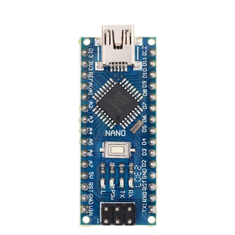 Совместимый контроллер Nano v3.0 для Arduino, с загрузчиком, USB-драйвером CH340, 16 МГц, ATMEGA328P/168P