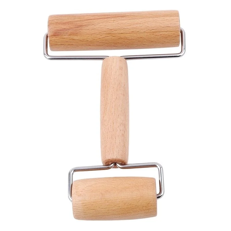 

Double-headed wooden flour stick