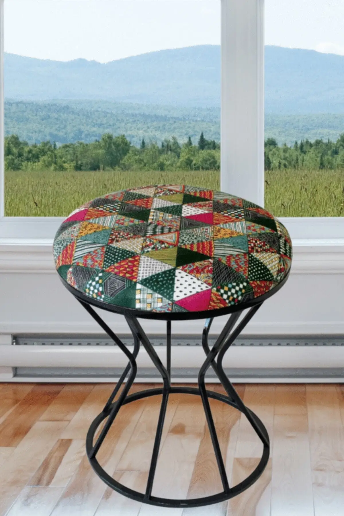 

Metal Pedestal Authentic Puff coffee tables table basse furniture living room table