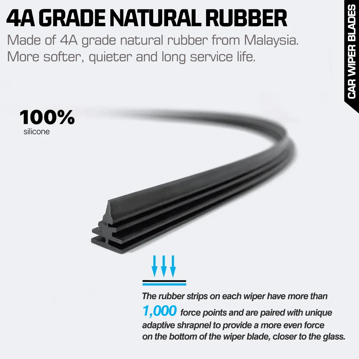 Автомобильные передние щетки стеклоочистителя для Ford Kuga MK3 Escape MK4 2019-2022 2021 2020