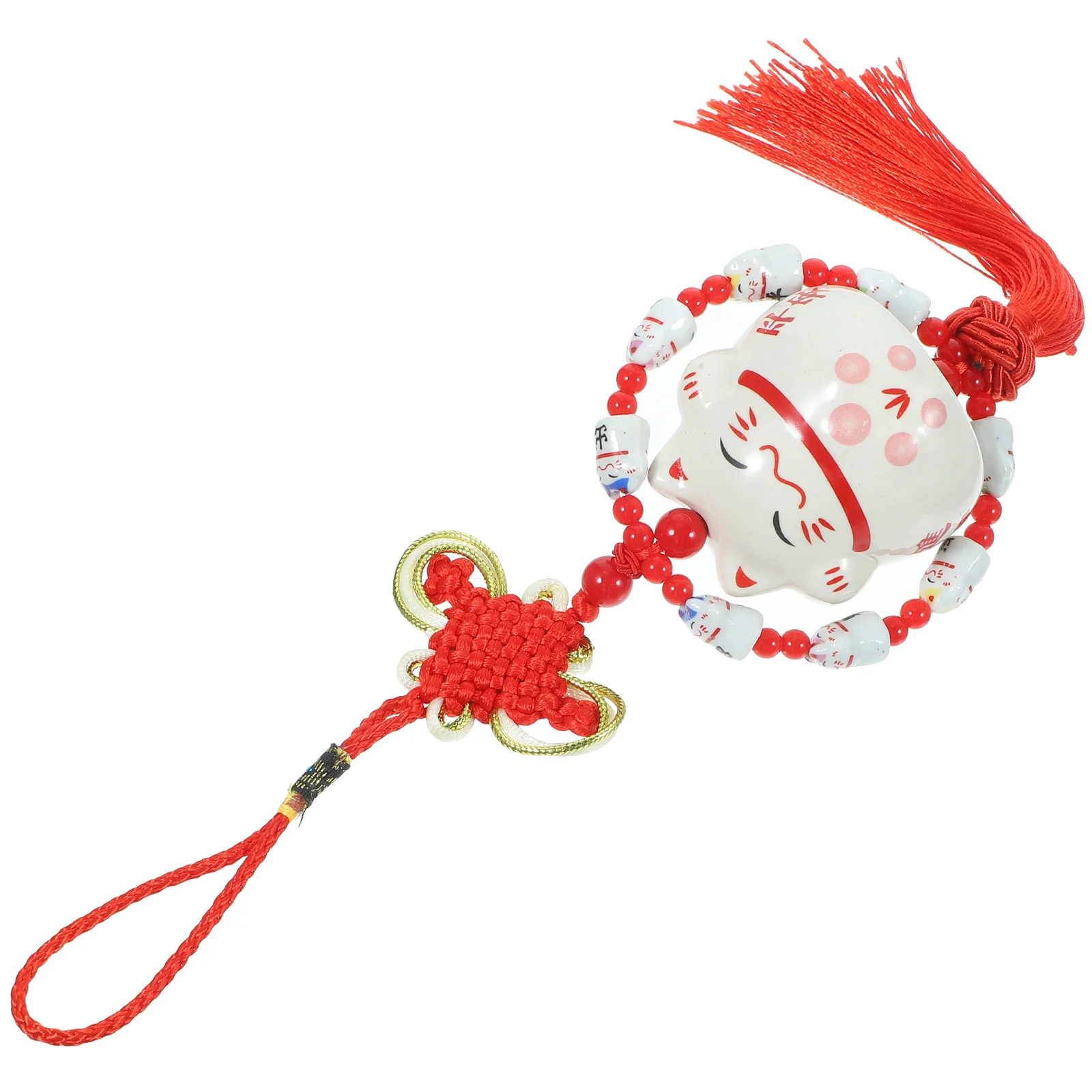 

Car Pendant Tassel Ornament Mirror Hanging Accessories Rear View