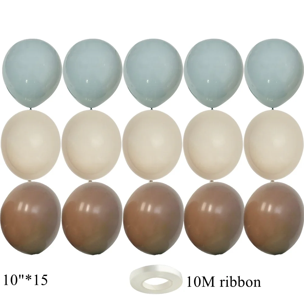 

Винтажные синие воздушные шары 10 дюймов DIY House