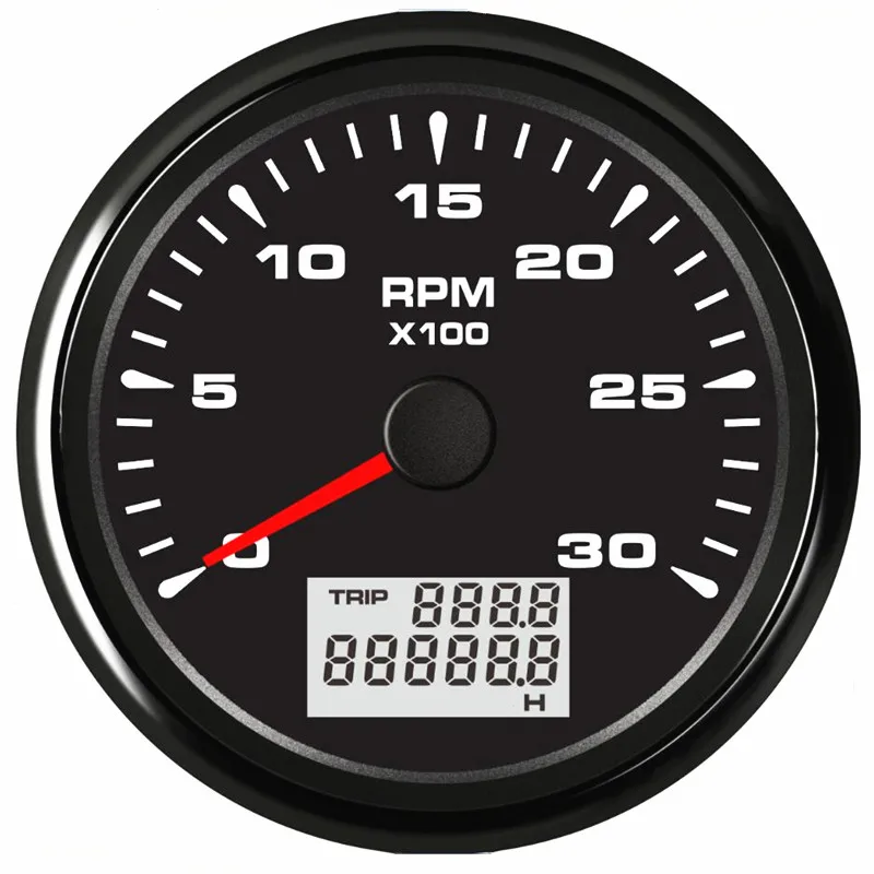 Тахометры приборной панели датчики 85 мм 0-3000 об/мин счетчики Rev тахометр Sus316L