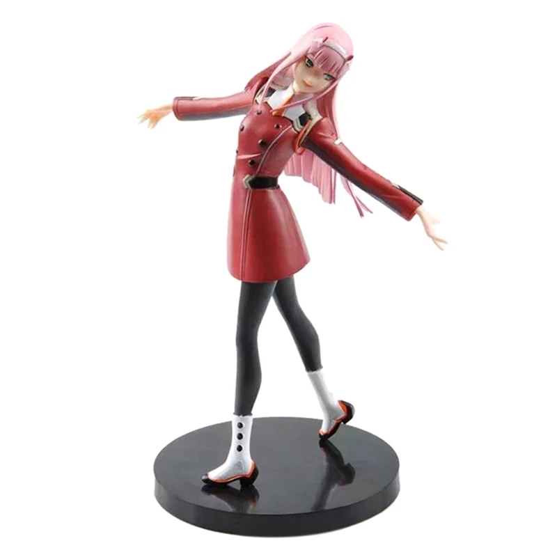 

1 шт., 21 см, фигурка Дарлинг во Фране, игрушка Zero Two 02, ПВХ экшн-фигурки EXQ Ver, ПВХ розовые аниме куклы, модели игрушек