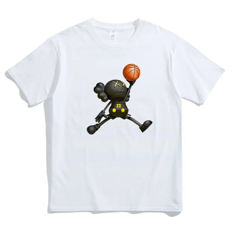 

Men T Shirt Hip Hop 2022 Dark Streetwear cotton Tshirt Print bear Summer Short Sleeve T-Shirt Cotton Tops Tees Oversize