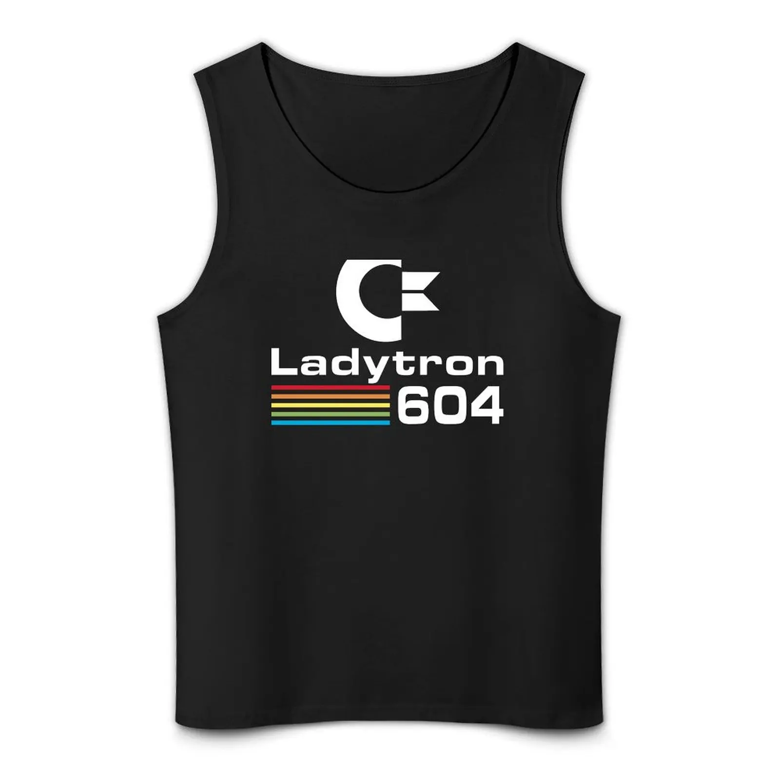 Ледитрон 604 Винтажная майка летние мужские топы футболка мужская