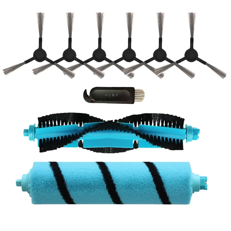 

Replacement Roller Brush Side Brush Mop For Cecotec Conga 4090 Vacuum Cleaner Robot Sweeper For Conga 4090 Refills
