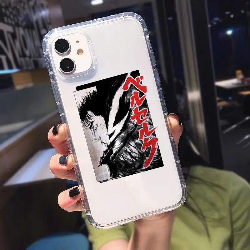 Чехол для телефона с рисунком аниме берзер кишки Iphone 13 Mini 7Plus 8 X XS 11 12 Pro Max SE2