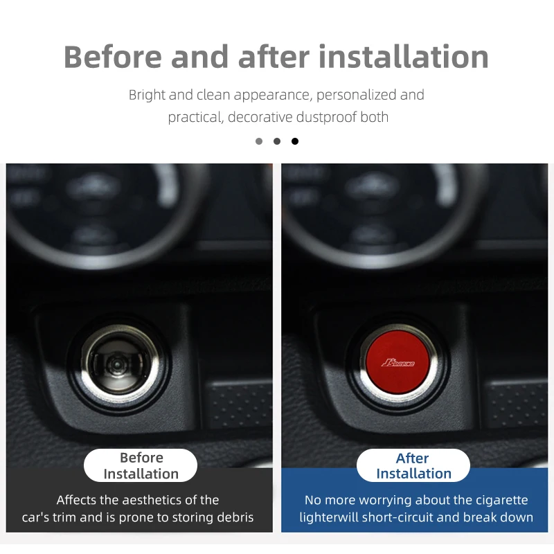 Крышка кнопки автомобильного прикуривателя декоративная крышка штекер для Honda