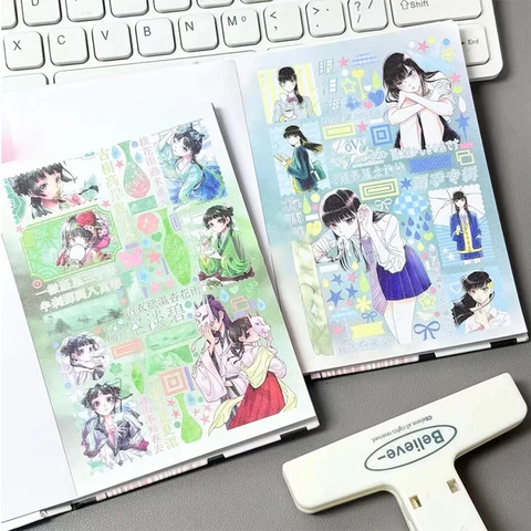 Kawaii книга стикеров для скрапбукинга - яркие и милые наклейки — фото товара