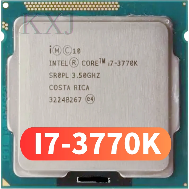 Оригинальный процессор Intel i7 3770K четырехъядерный LGA 1155 3,5 ГГц 8 Мб кэш-памяти с HD графикой 4000 TDP 77 Вт настольный процессор