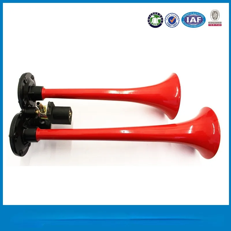 Новинка 12 В или 24 две красные трубы воздушный гудок Seger