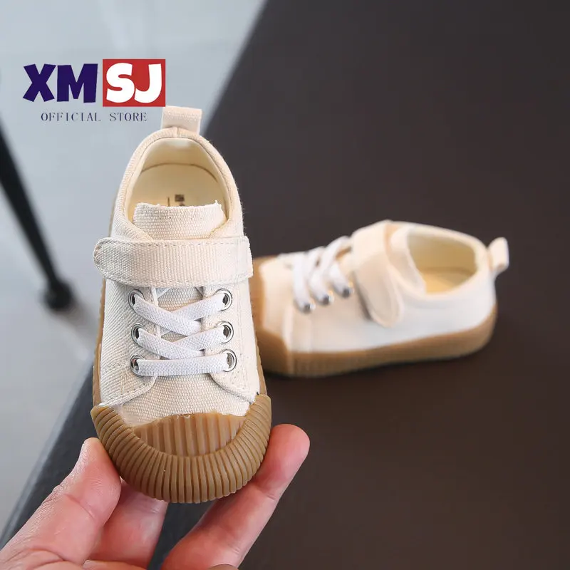 

Children Canvas Shoes 2023 New Fashion Girls Breathable Sneaker Casual Shoes Boys Soft Toddler Kids Sneakers Toddler Shoes