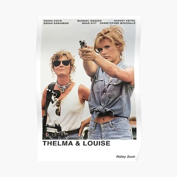 Thelma Louise декоративный постер Декор Картина роспись печать винтажная комната смешная фотография дома без рамки