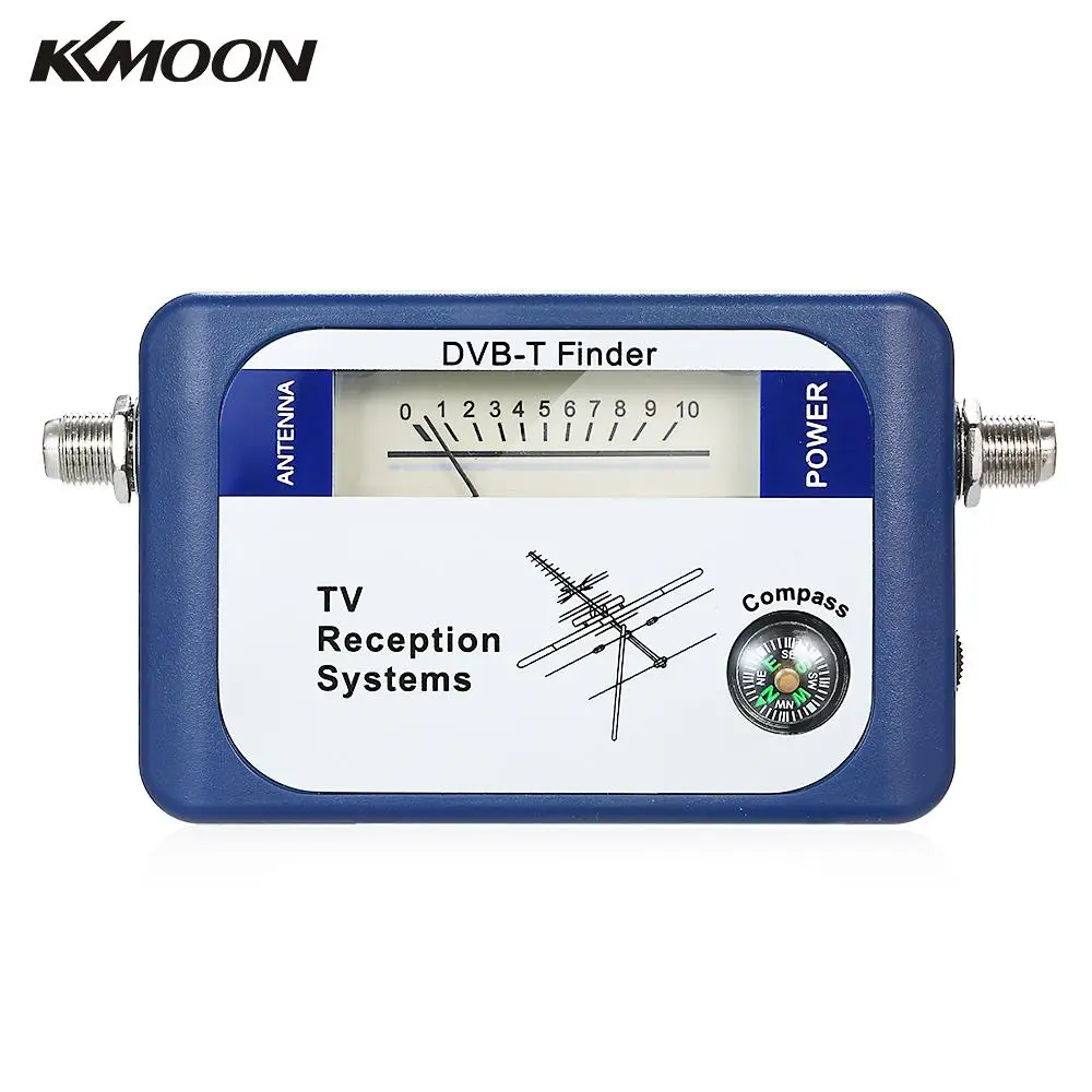 

KKMOON DVB-T Digital TV Antenna Finder Aerial Terrestrial Signal Meter Pointer TV Satellite Receiver