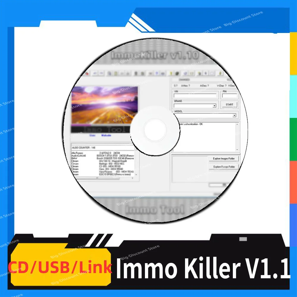 Программатор ECU v1.1 инструмент для ремонта автомобиля иммобилайзера