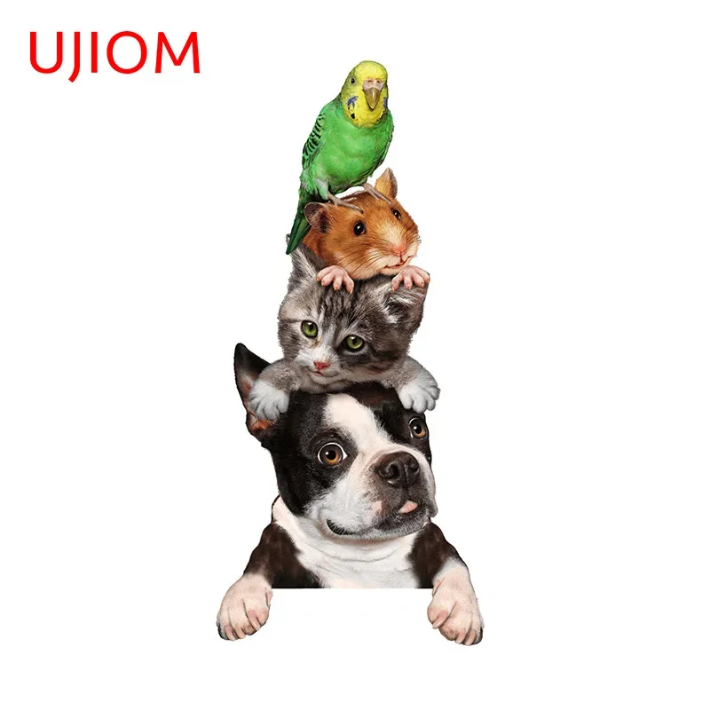 

Наклейки на стену UJIOM с животными