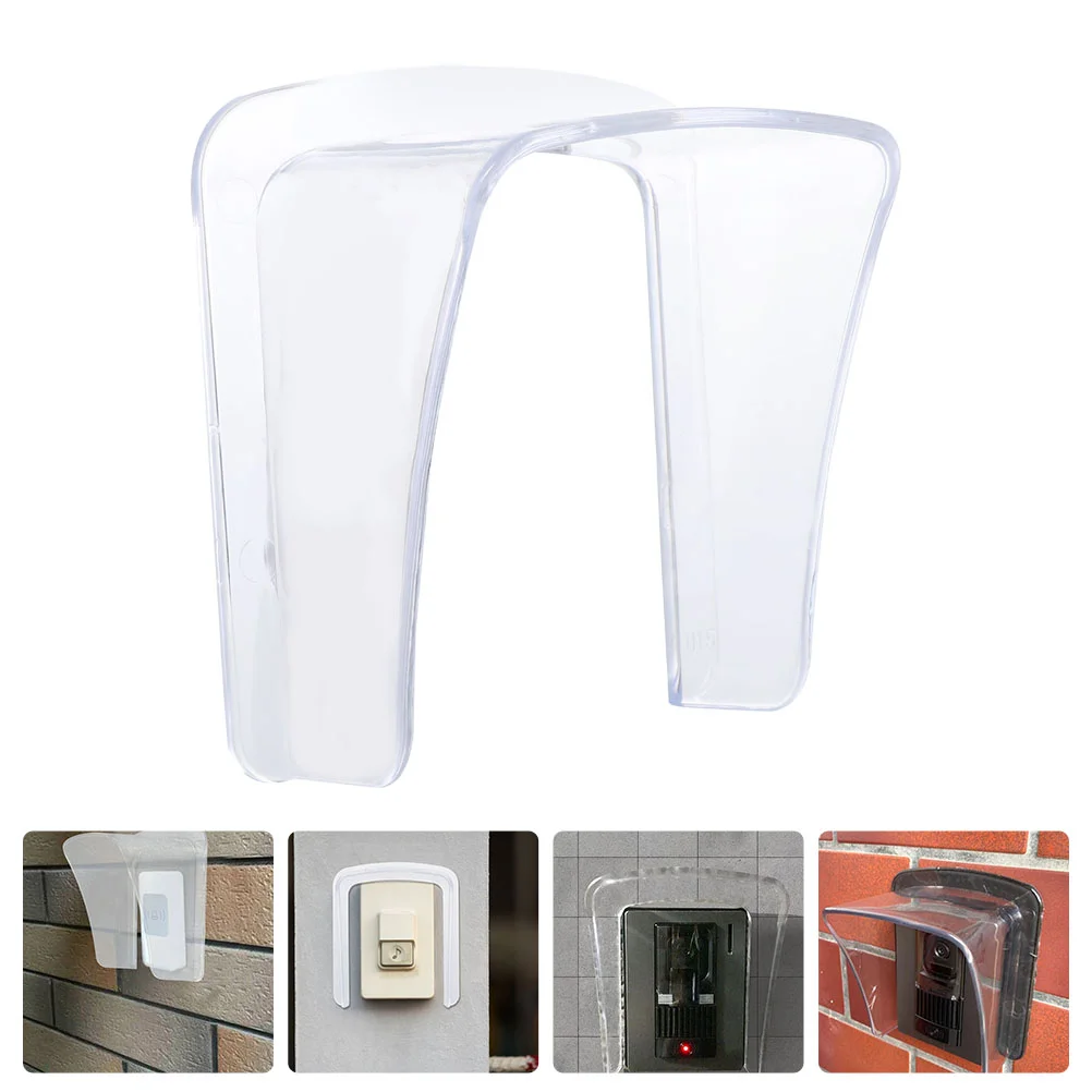 

The Doorbell Acrylic Cover Supplies Accessories Shell Waterproof Rainproof Weatherproof Splash-proof Transparent